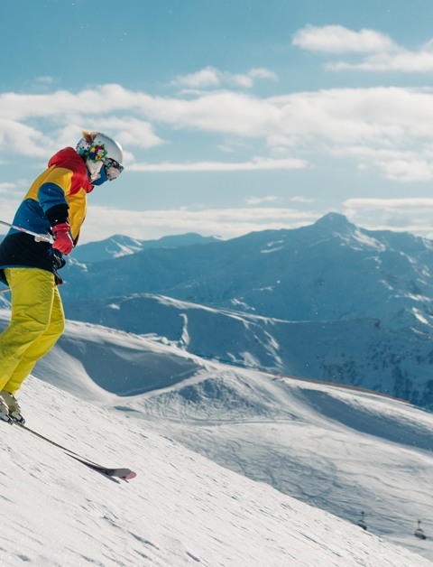 Vacaciones de primavera llenas de deportes de invierno
en la hermosa región alpina
