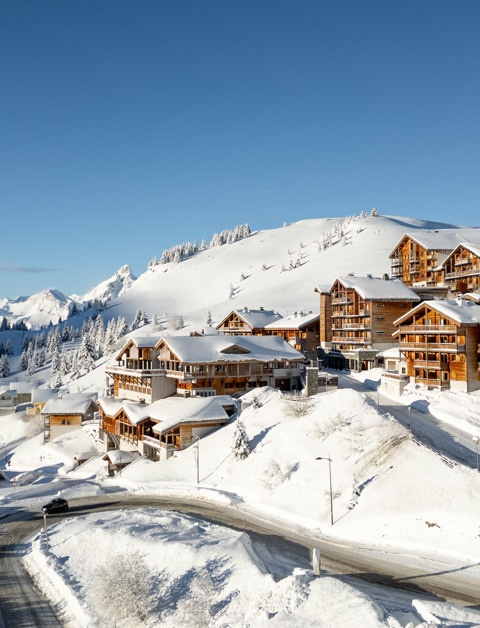 Sfeervolle appartementen en chalets op
Dormio Resort Les Portes Du Grand Massif
