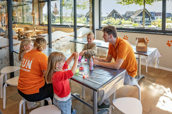 Faciliteiten voor de jongste gasten