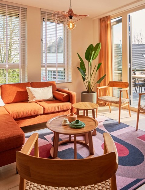 Séjournez dans un appartement de luxe
à proximité immédiate du nouveau centre de bien-être et spa