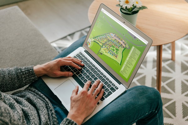 Sehen Sie den Parkplan an