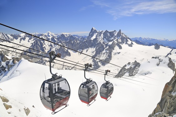 Skipiste Serpentine in Le Grand Massif