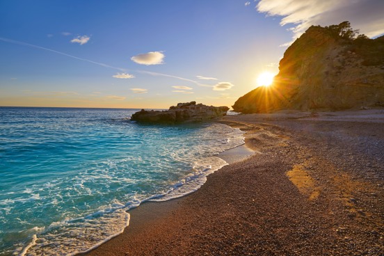 Playa La Caleta, Villajoyosa