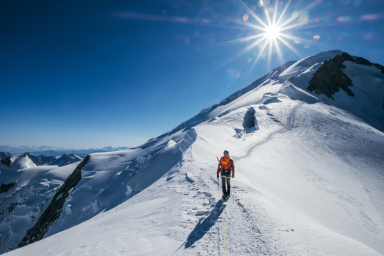 Winterwandeling bij de Franse Alpen