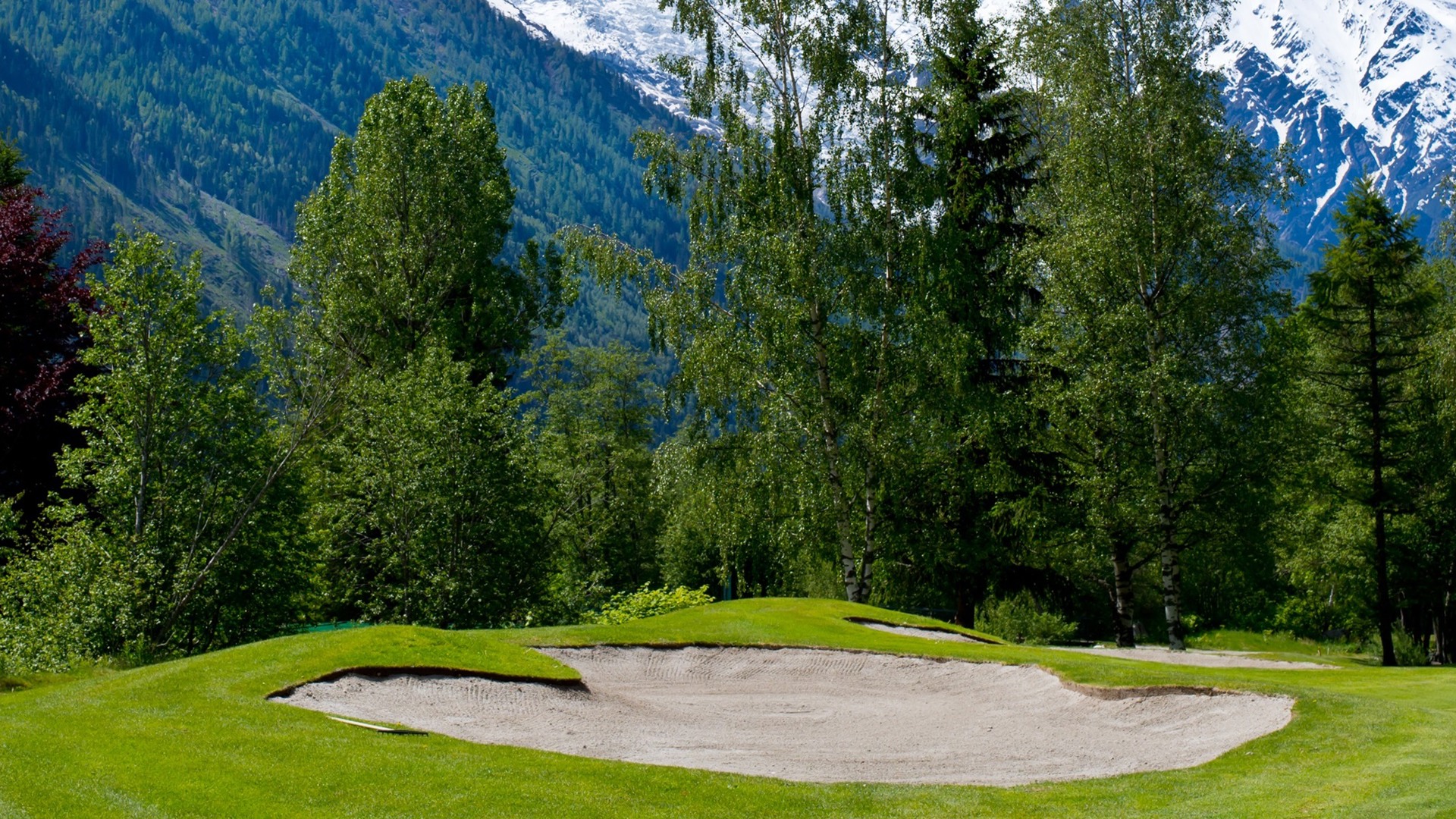 Golfen in de Franse Alpen