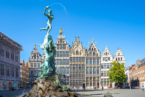 Het bruisende Antwerpen in België