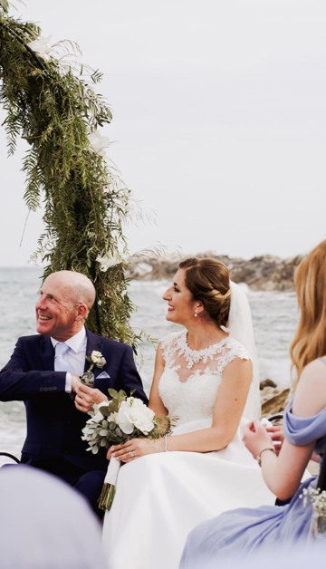 Say yes to each other 
at the most beautiful wedding location on the Spanish coast