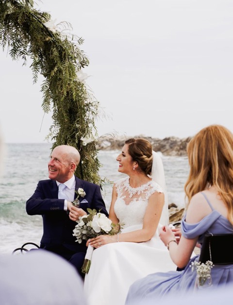 Say yes to each other
at the most beautiful wedding location on the Spanish coast