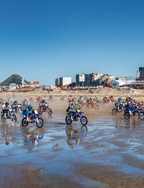 Beleef het motorspektakel Enduropale Le Touquet
op het strand van Le Touquet-Paris Plage