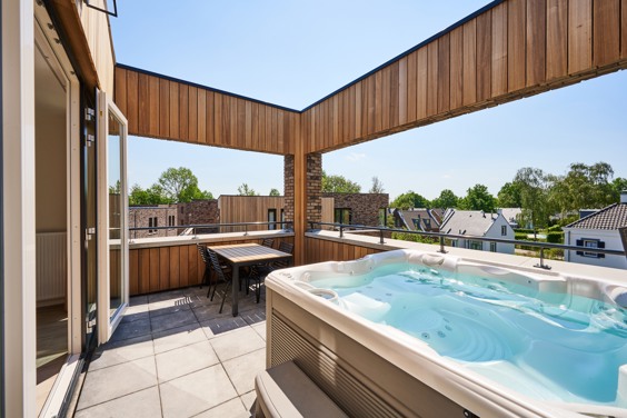 Luxe vakantiewoningen met bubbelbad in Maastricht