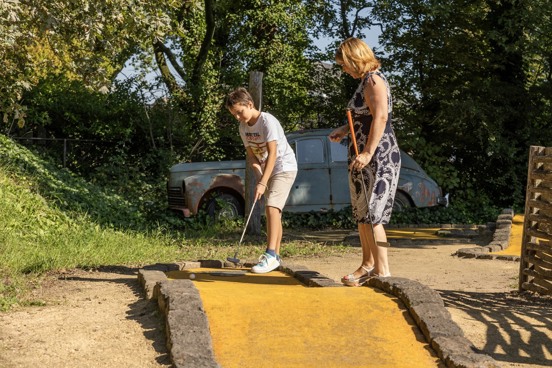 Faciliteit minigolf speciaal voor kinderen