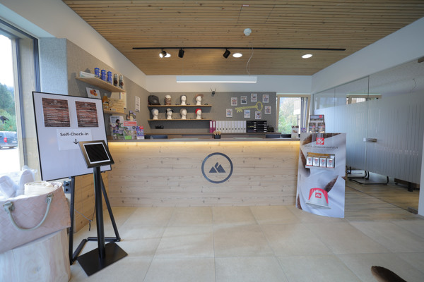 Receptie Dormio Aparthotel Hinterstoder