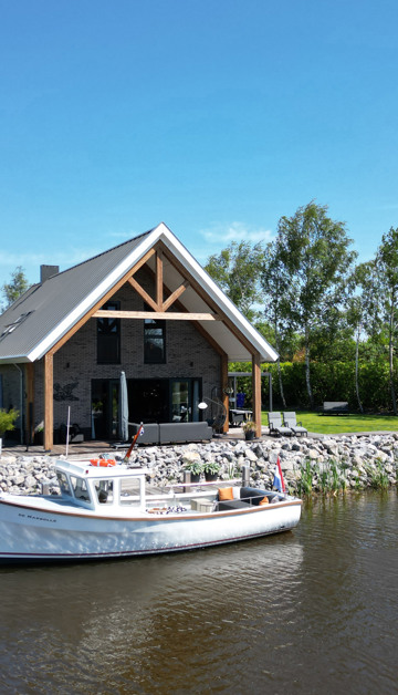 Comfortabel recreëren
vlakbij het Bergumermeer