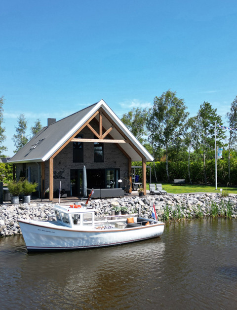 Comfortabel recreëren
vlakbij het Bergumermeer