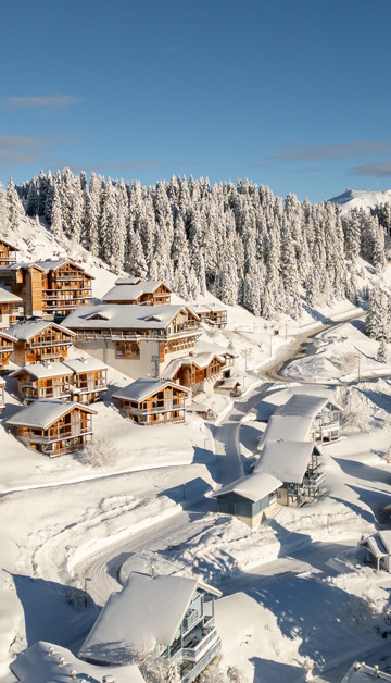Sfeervolle appartementen en chalets op
Dormio Resort Les Portes Du Grand Massif