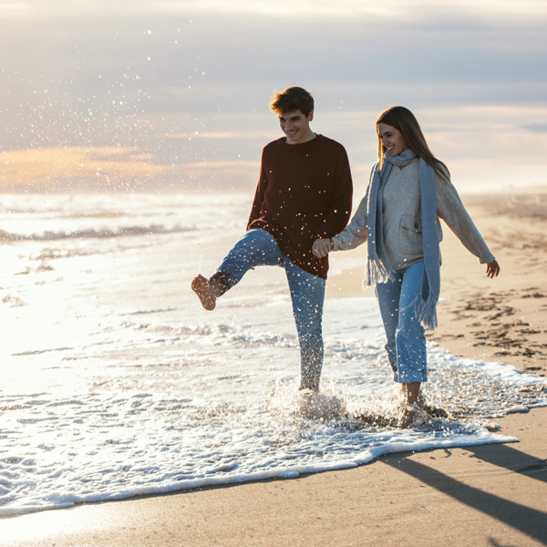 Wandelen en overnachten aan zee