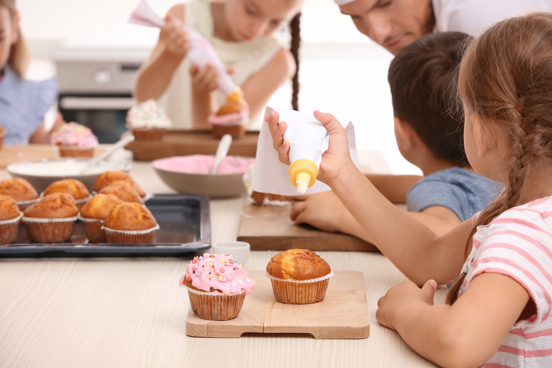 Cupcakes bakken