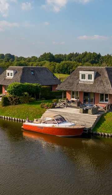 Boek nu je vakantiehuisje met aanlegsteiger