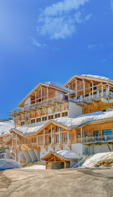 Sfeervolle appartementen en chalets op 
Dormio Resort Les Portes Du Grand Massif