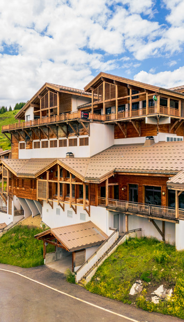 Sfeervolle appartementen en chalets op 
Dormio Resort Les Portes Du Grand Massif