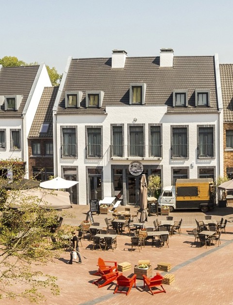 Genießen Sie einen komfortablen Aufenthalt im belebten Wilhelmus in Maastricht