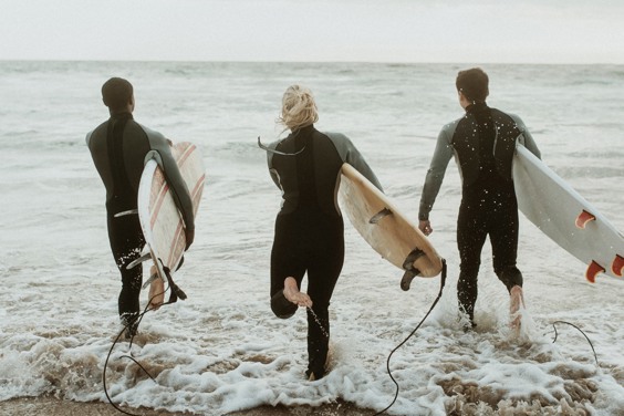 Watersport aan de Zuid-Hollandse kust