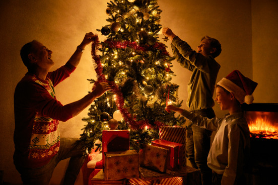 Gezellig kerstdiner in een vakantiehuisje van Summio Parcs