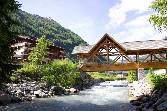 Authentiek bergdorpje in Vallorcine