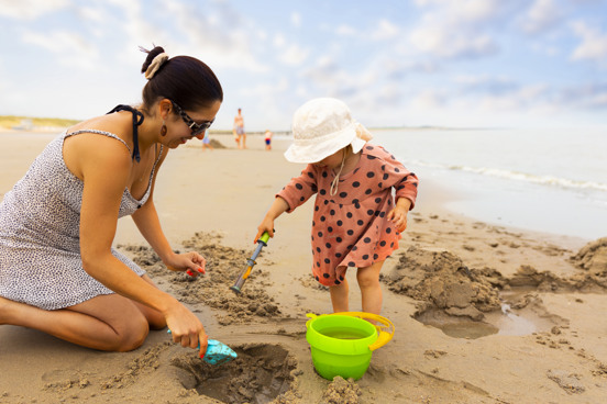 Op vakantie in Nieuwvliet-Bad bij het strand