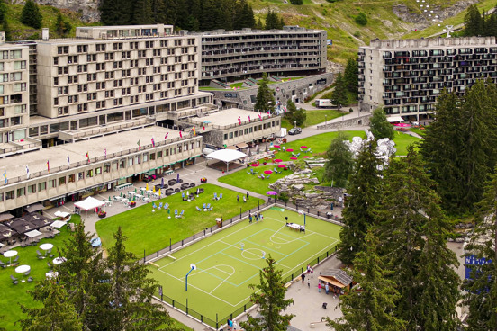 Les villages de Flaine et Les Carroz