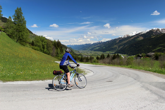 Rust en natuur tijdens het fietsen in Flaine