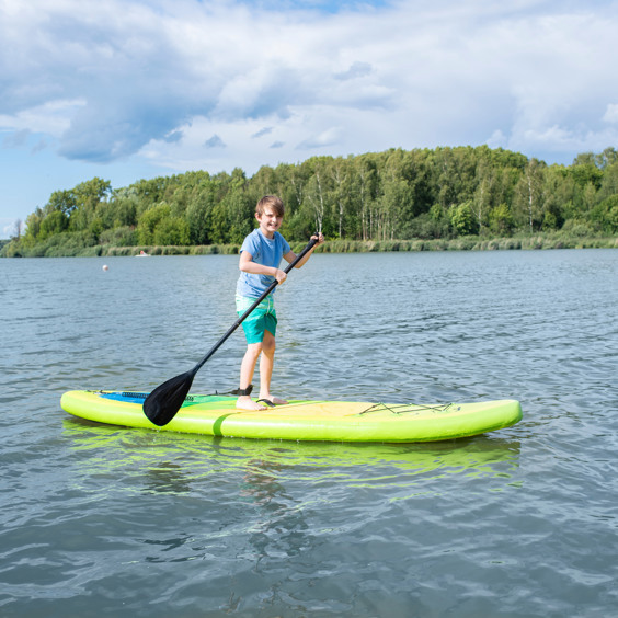 Avontuurlijke watersport suppen bij DX Adventurepark