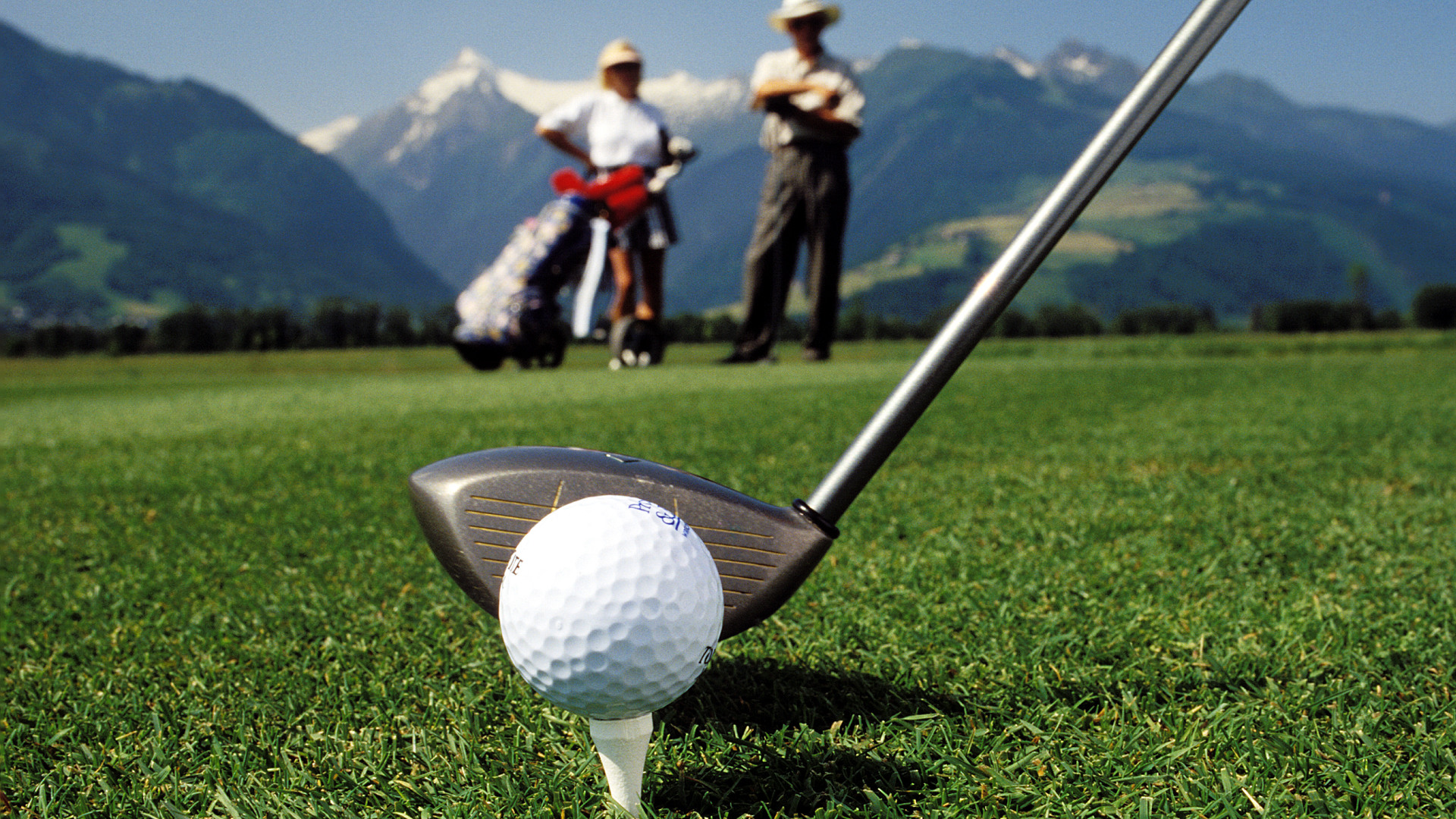 Golfen met indrukwekkend uitzicht