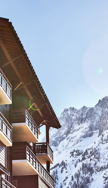 All-season appartementen 
aan de voet van de Mont Blanc