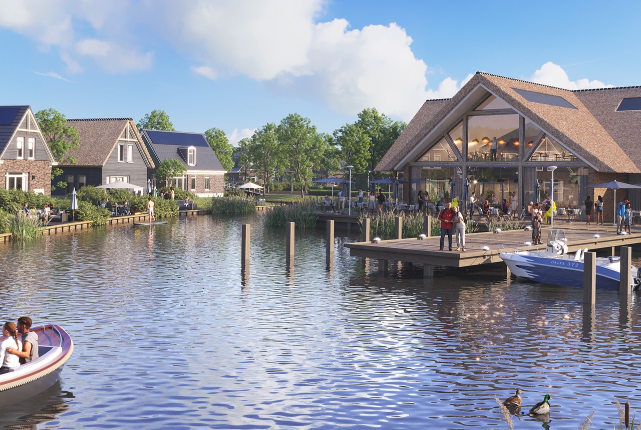 Dormio Water Resort Medemblik, hoofdgebouw