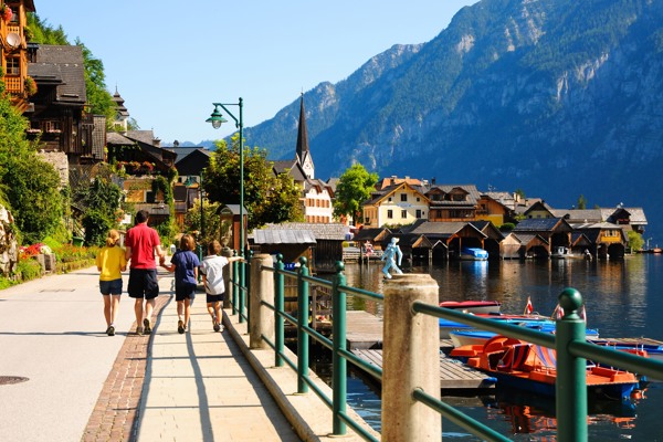 Zomervakantie in Obertraun met het hele gezin