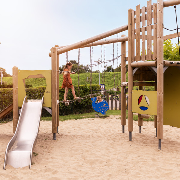 Faciliteit minigolf op Summio Parc Port Greve