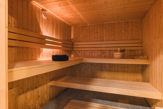 Wellnessfaciliteiten op het park