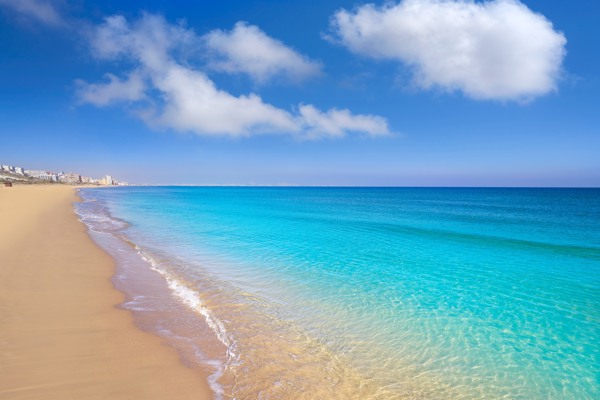 Vacaciones en la playa en la Costa Blanca