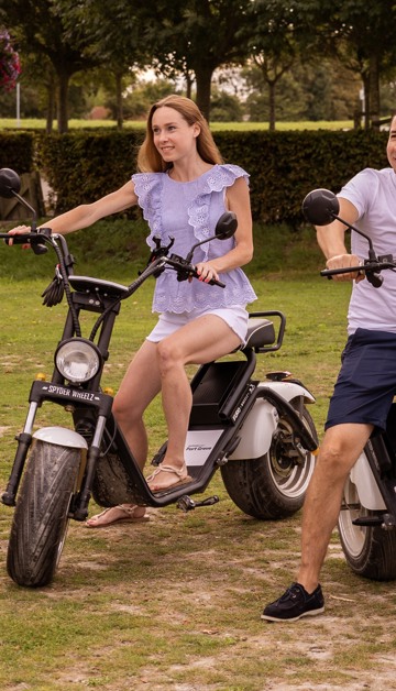 Ontdek de omgeving met een e-chopper