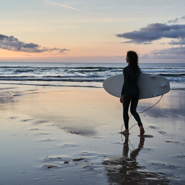 Watersporten aan zee in Nederland