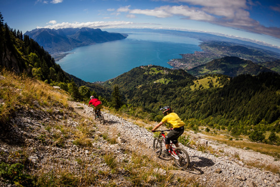 Mountainbiken en wielrennen in Le Grand Massif