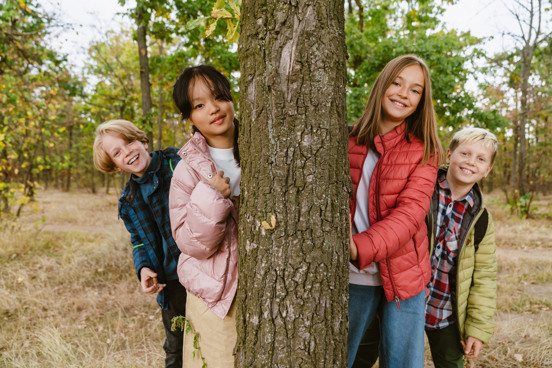 Kinderfeestje in de natuur in Bruinisse