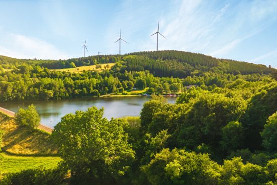 Kronenburg in de omgeving van de Eifel