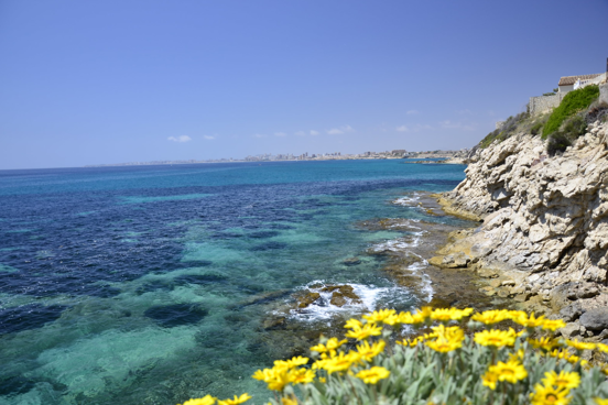 Spectaculaire landschappen rondom El Campello in de lente