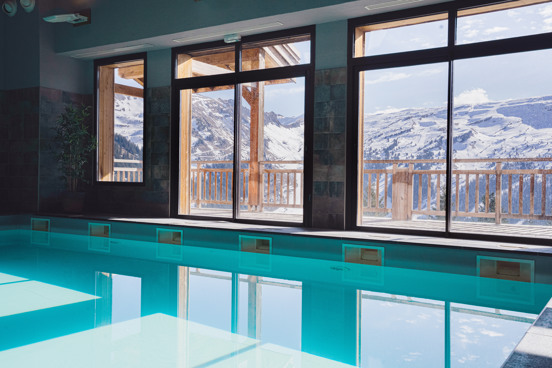 Piscine avec vue imprenable