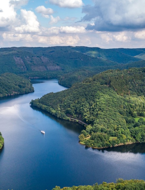 Le plus bel endroit du lac Rursee : un lieu inspirant