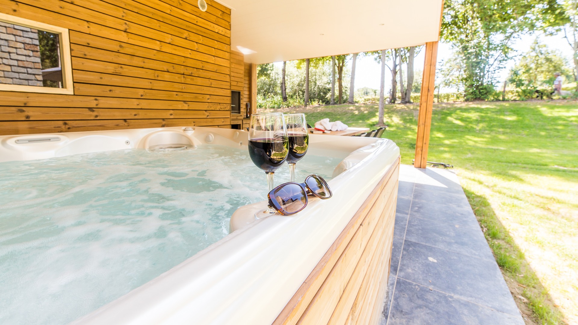Vacances de luxe pour groupes avec espace bien-être privé