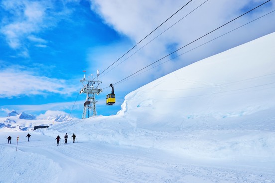 2. Je bekijkt dagelijks of er al sneeuw is gevallen