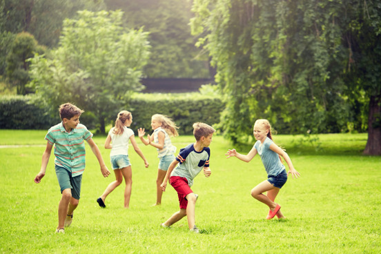 Volop plezier voor kinderen op het park